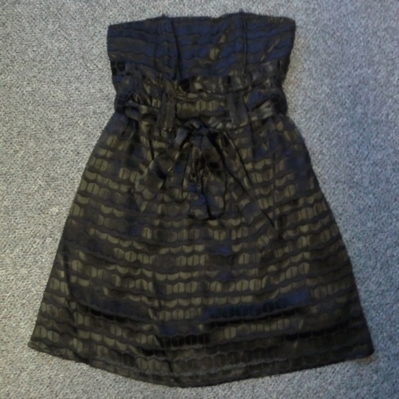 dolan Dresses & Skirts - NWOT Black Mini Strapless Dress Designer Sample